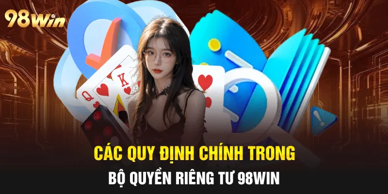 Các quy định chính trong bộ quyền riêng tư 98win